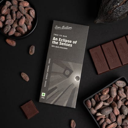 Bon Fiction An Eclipse Of The Senses - Dark Chocolate, 55 gm