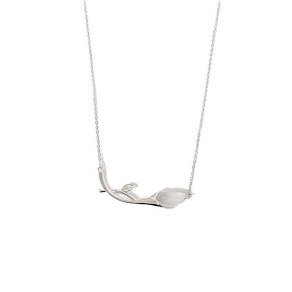Filippina Necklace | 925 Silver Necklace for Women-Silver