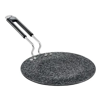 Prestige Durastone Hard Anodised 6 Layer Non Stick Concave Tawa, 26.5 Cm (Black) Prestige Durastone Hard Anodised 6 Layer Non Stick Concave Tawa, 26.5 Cm (Black)