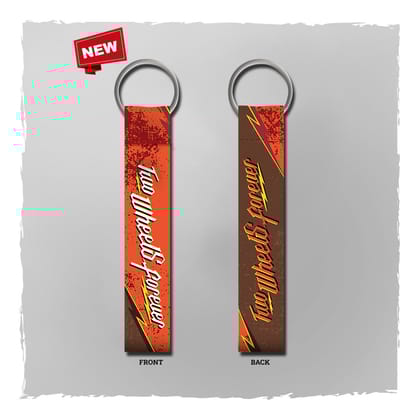 Two Wheels Forever | Keychain