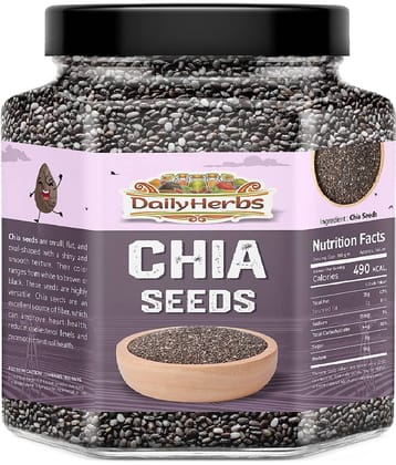 DailyHerbs Chia Seeds ( Pack of 1 )