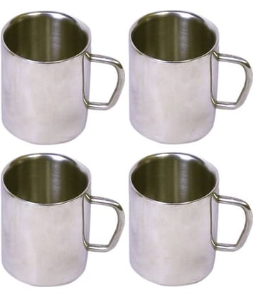 Dynore Steel Coffee Cup 4 Pcs ml