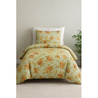 BEDZY Classic Collection Flat Single Bedsheet with 1 Pillow Cover