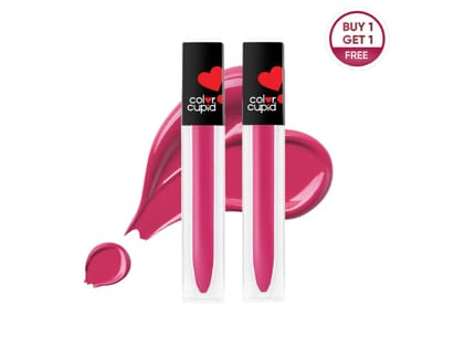 BUY 1 GET 1 - Color Cupid Forever Love Matte Liquid Lipstick - Cupid Pink - 4.1 g BUY 1 GET 1 - Color Cupid Forever Love Matte Liquid Lipstick - Cupid Pink - 4.1 g