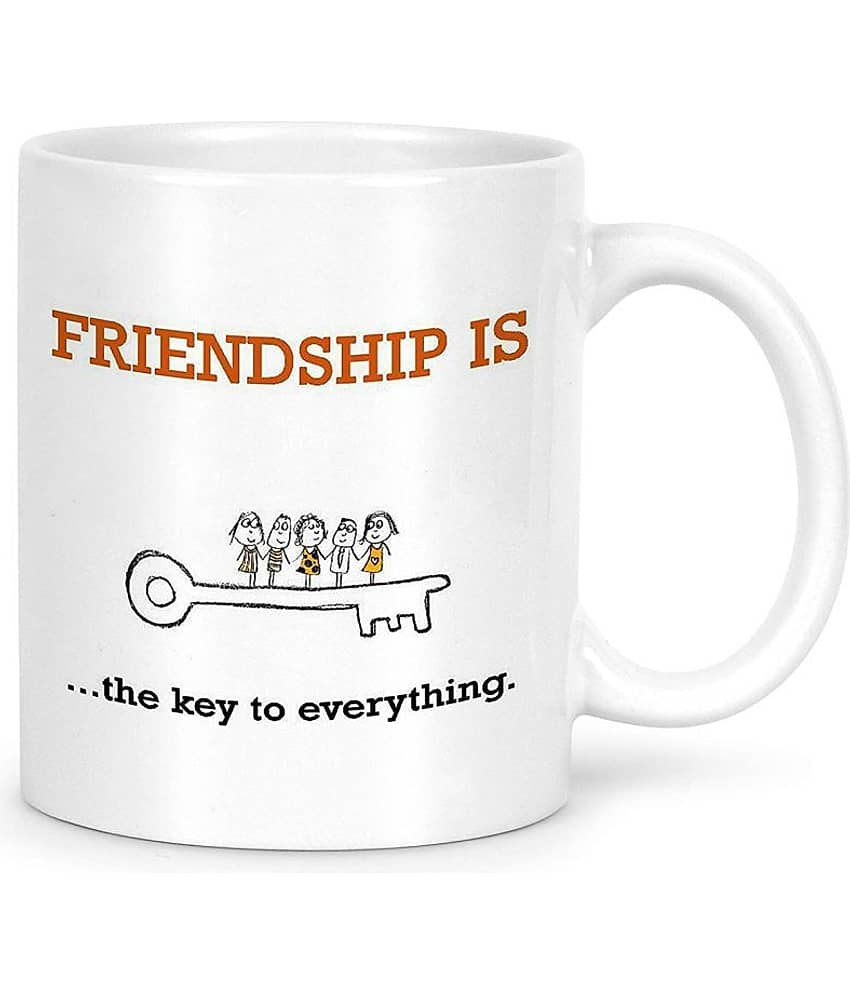 Idream Quote Printed Ceramic Coffee Mug 1 Pcs 330 mL