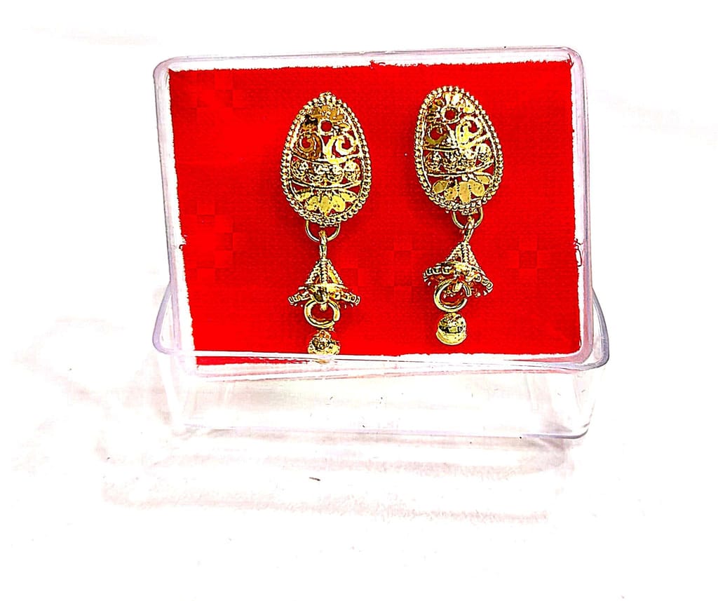 Golden Dangle and Drop Earrings