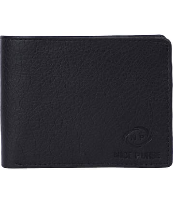 Nice Purse Black PU Men's Regular Wallet ( Pack of 1 )