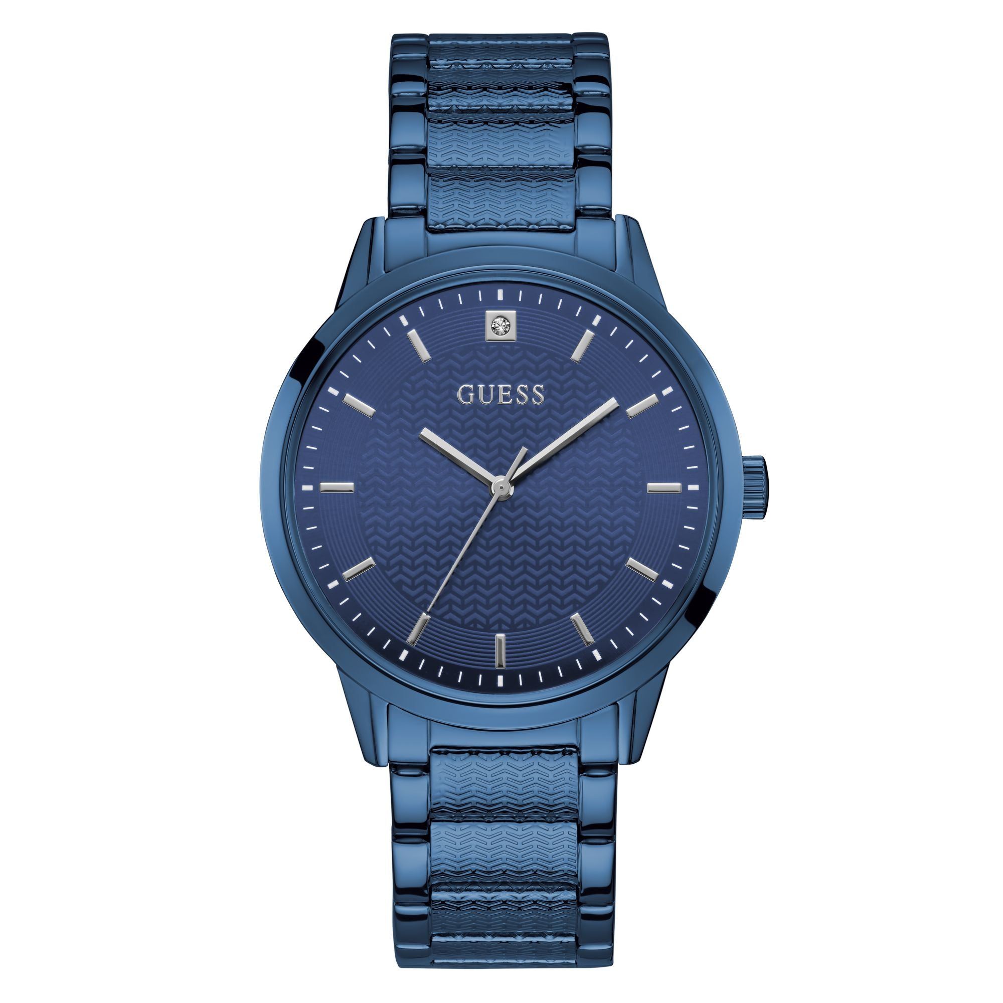 Guess Blue Dial Men Analog Watch - U1362G4M-Blue