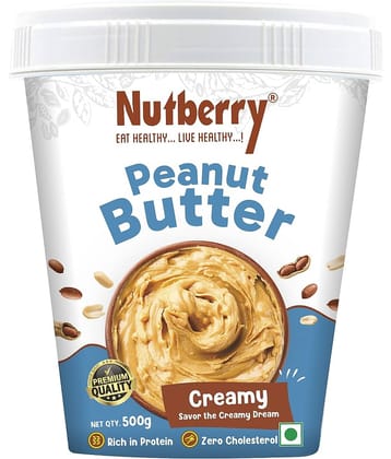 Nutberry 500 gm Creamy Nut Butter ( Pack of 1 )