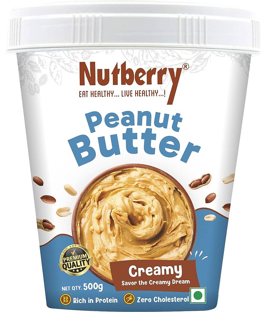 Nutberry 500 gm Creamy Nut Butter ( Pack of 1 )