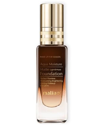 Maliao Aqua Moisture Matte Light & Moist Foundation (IVORY)