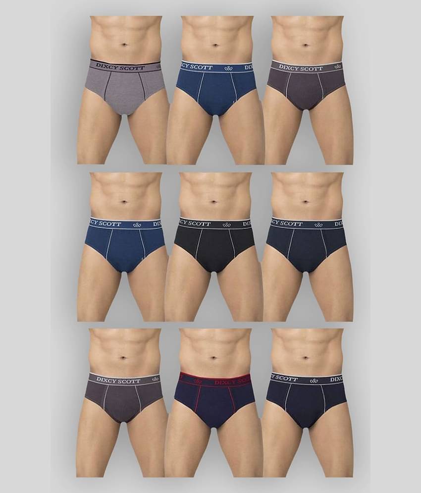 Dixcy Scott Multi Brief Pack of 9