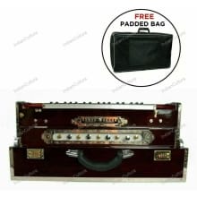 Best 13 Scale Changer Portable Harmonium 9 Stopper 4 Reed Multi Fold Bellow Harmonium with Bag