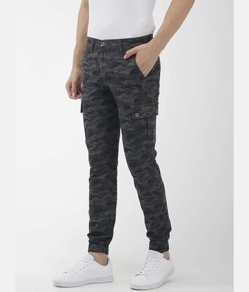 The Indian Garage Co. Slim Flat Mens Cargos - Grey ( Pack of 1 ) - None