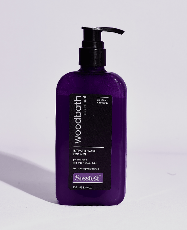 Sassiest Woodbath Intimate Wash For Him 250ML-Woodbath for Him