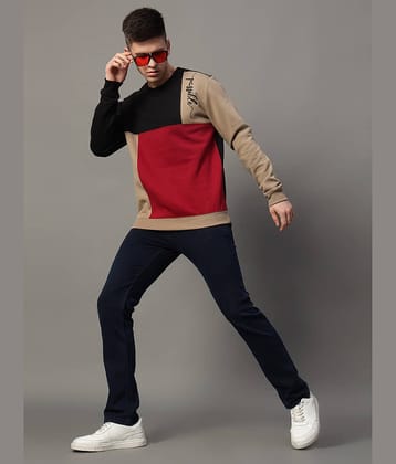 GET GOLF Fleece Round Neck Men's Sweatshirt - Grey ( Pack of 1 )