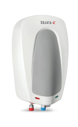 Sujata Instant Water Heater | 5 Litre - 5 Years Warranty on Inner Tank & 3 Years on Overall Product | Geyser, Water Heater, 3KW, 5 Level Safety, 6 Bar Pressure, Rust & Shock Proof - IWH18 Sujata Instant Water Heater | 5 Litre - 5 Years Warranty on Inner 