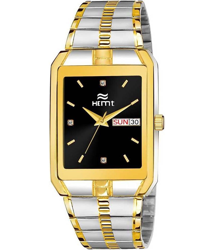 Hemt Silver Stainless Steel Analog Men's Watch