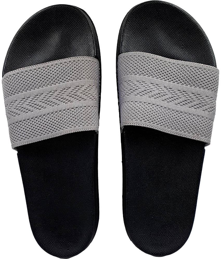 Pampy Angel - Black Men's Slide Flip flop