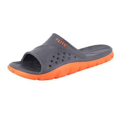 Flite FL2001 Orange Dark Grey G No 9 Mens Slides
