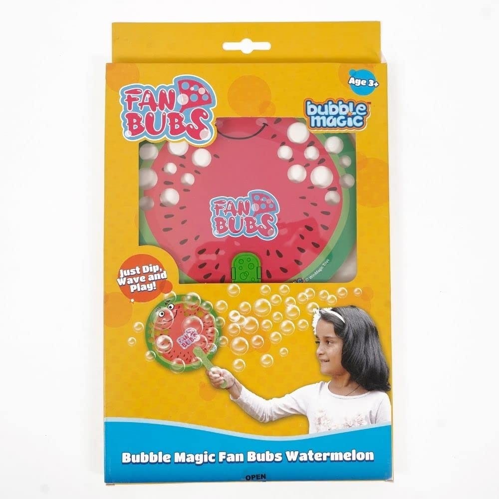 Bubble Magic FanBubs Watermelon Theme For Kids 3 Years and Above