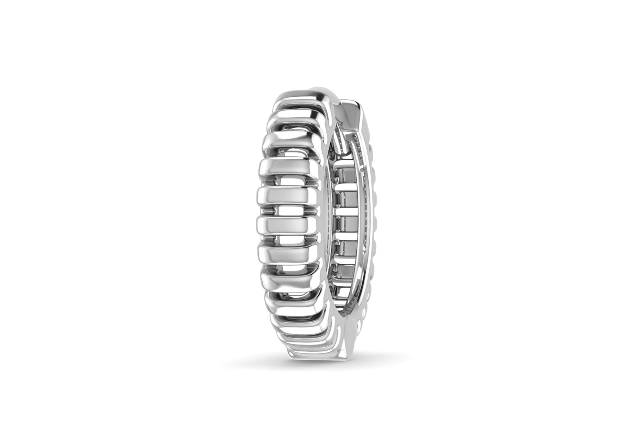 Cutting Edge Men's Hoop Earring (1 Pc Only)