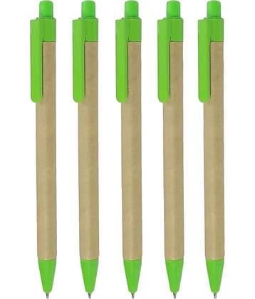 UJJi Eco Frinedly Recycled Body Retractable Ball Pen