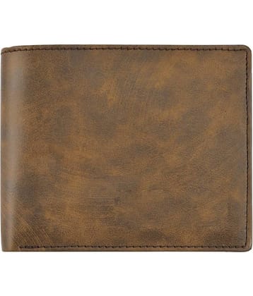 GEEO Brown Faux Leather Men's Regular Wallet ( Pack of 1 )