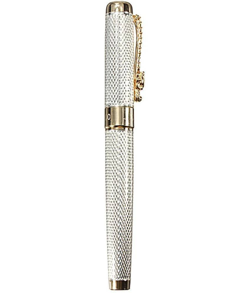 Jinhao Silver GT Dragon Rollerball Pen