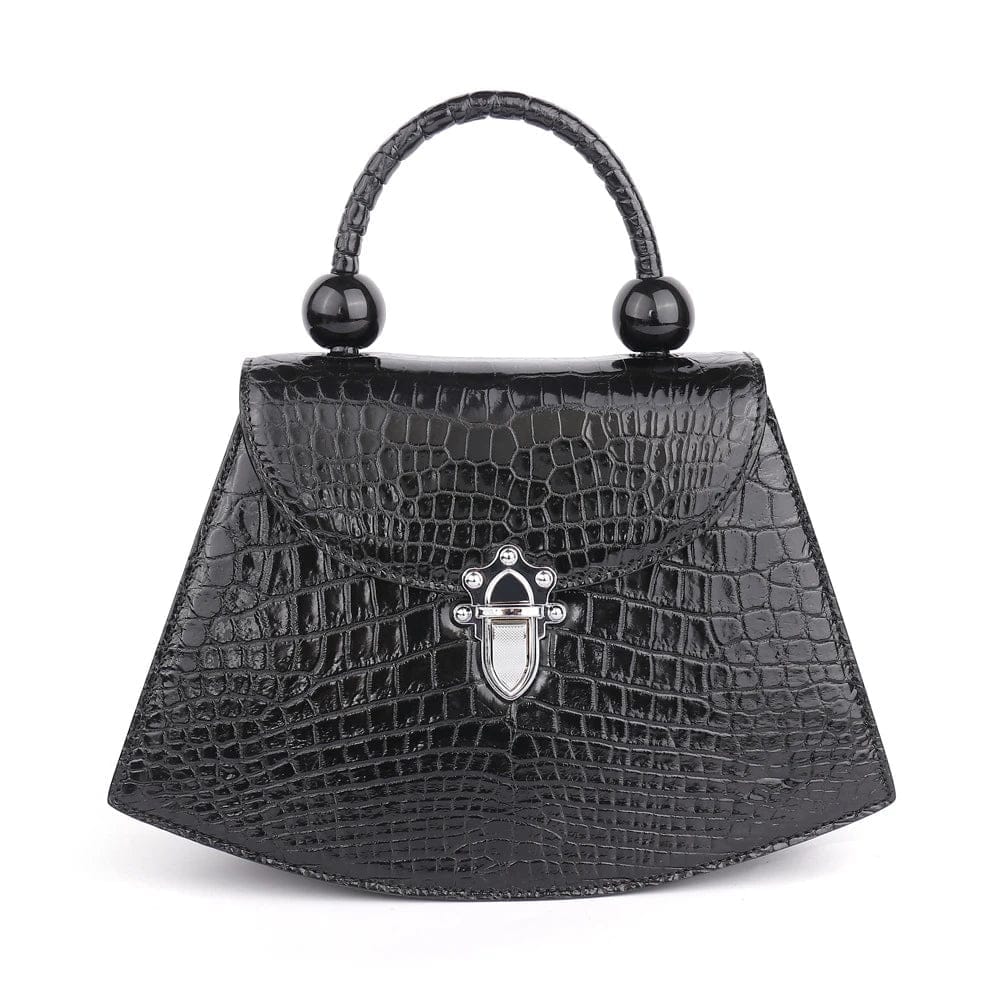 Luxury Top Quality Designers Classic Alligator Skin Handbags For Women Small Ladies Famous Brand Shoulder Crossbody Bags