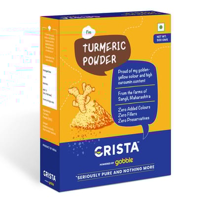 CRISTA Turmeric Powder, 500 gm