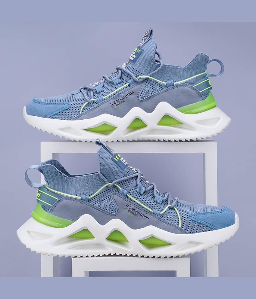 ATOM Blue Men's Sneakers