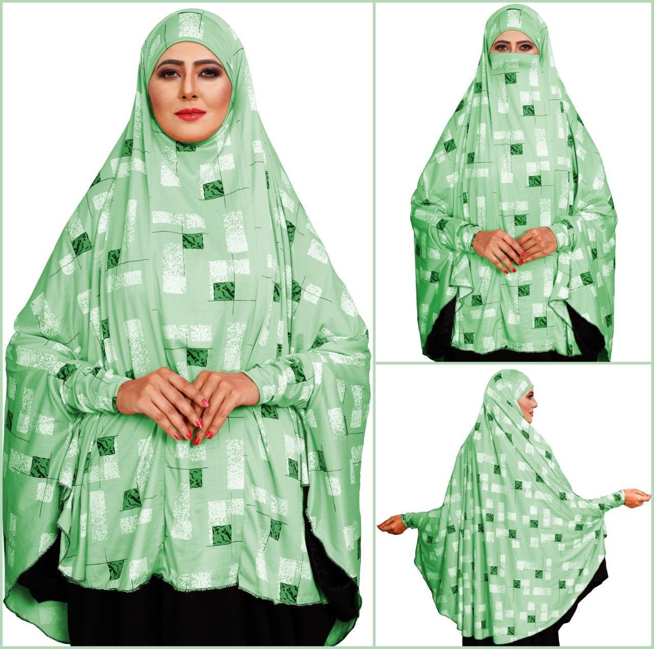 VISCOSE LYCRA PRINTED LONG MAKHANA