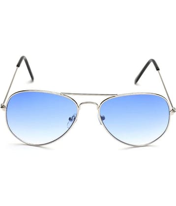 Kanny Devis - Silver Pilot Sunglasses ( Pack of 1 )