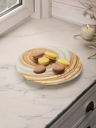Golden Whirl Lazy Susan | 12 Inches