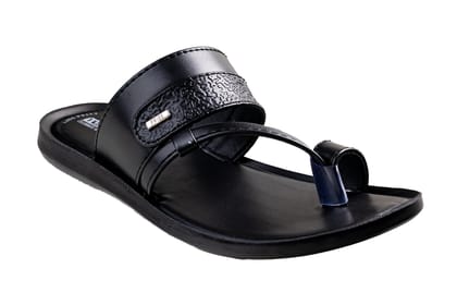 VKC Pride Gents Black Chappal PU-Black / 7