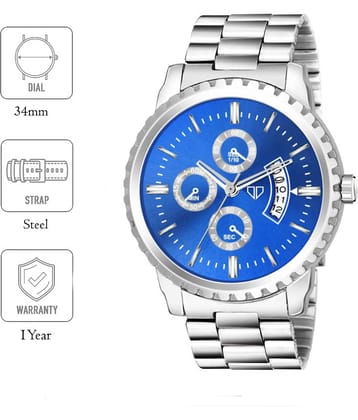 Walrus Artificial Chrono Stainless Steel Non-Functional Chronograph Men's Watch