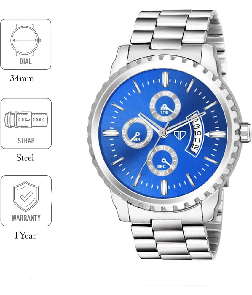 Walrus Artificial Chrono Stainless Steel Non-Functional Chronograph Men's Watch