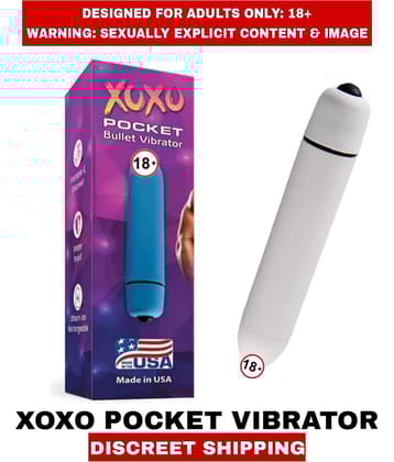 FEMALE ADULT SEX TOYS XOXO POCKET BULLET MINI SILICON VIBRATOR For UNISEX