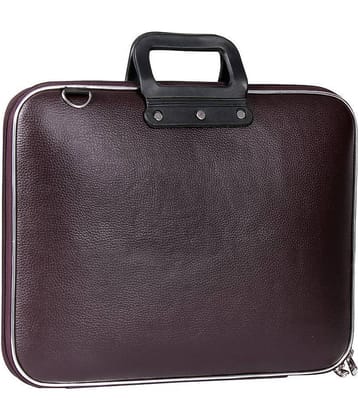 Da Tasche Brown Leather Office Bag