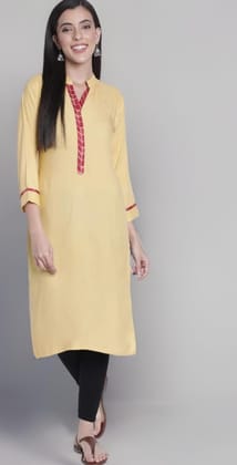 Heavy Reyon straight kurti