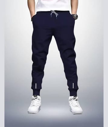 Reya Grey Cotton Blend Men's Joggers ( Pack of 1 )