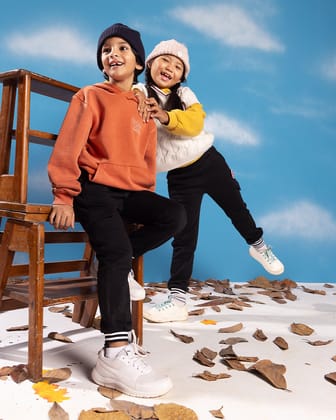 Winter Fleece Joggers-4-5 Y / Midnight Black