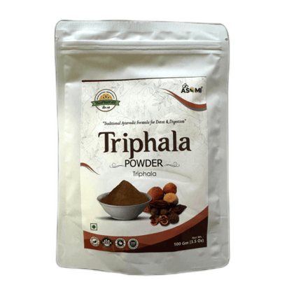 Triphala Powder | Emblica officinalis, Terminalia chebula, Terminalia bellirica - 100 gm