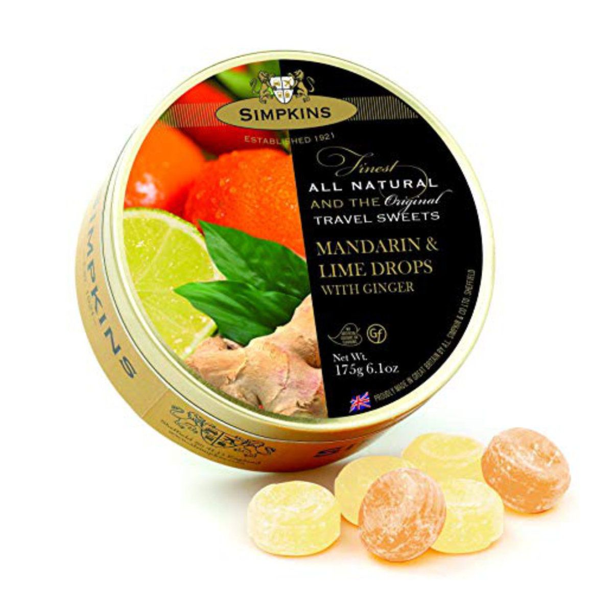 Simpkins Mandarin and Lime with Ginger, 200 gm