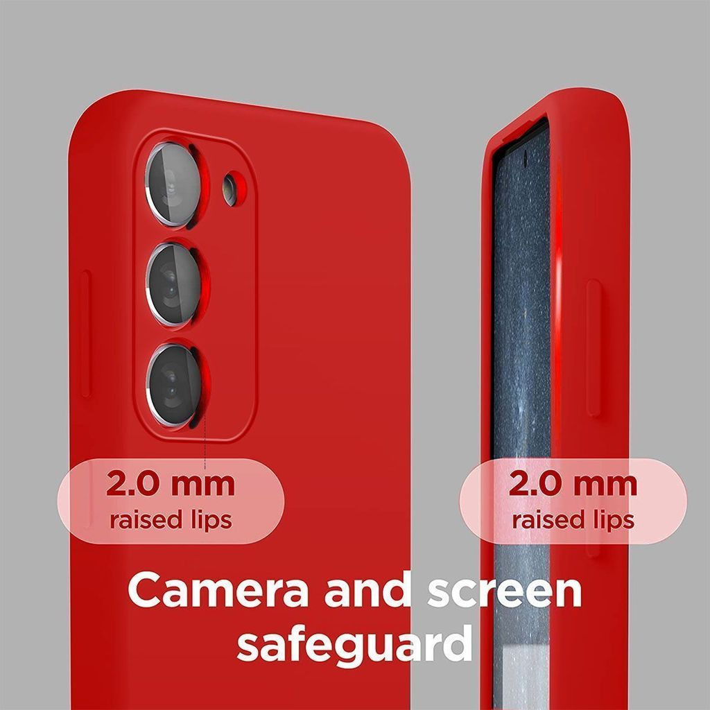 LIRAMARK Liquid Silicone Soft Back Cover Case for Samsung Galaxy S23 Plus 5G