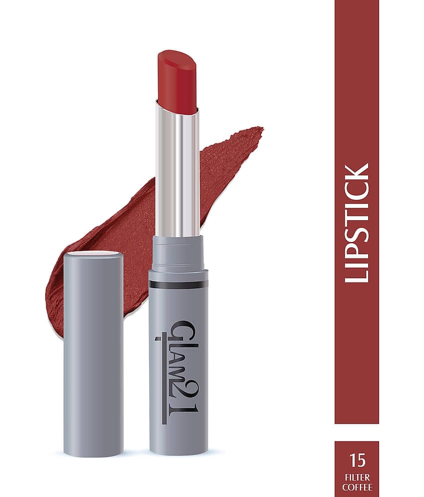 Glam21 Long Lasting NonTransfer Lipstick Creamy Matte Formula matte finish 2.8g Give Me Red-03