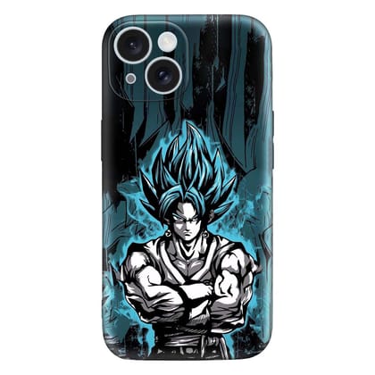 Vegeto super Saiyan Blue Embossed Mobile Cover