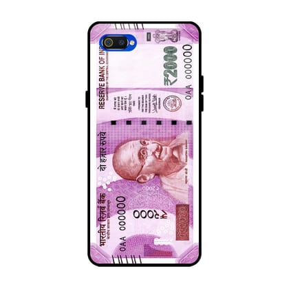 Stock Out Currency Glass Case for Realme C2
