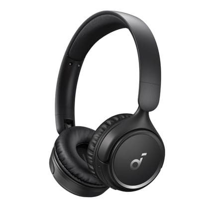 soundcore by Anker H30i Wireless On-Ear Headphones, Foldable Design, Pure Bass, 70H Playtime, Bluetooth 5.3, Lightweight and Comfortable, App Connectivity, Multipoint Connection (Black) soundcore by Anker H30i Wireless On-Ear Headphones, Foldable Design,